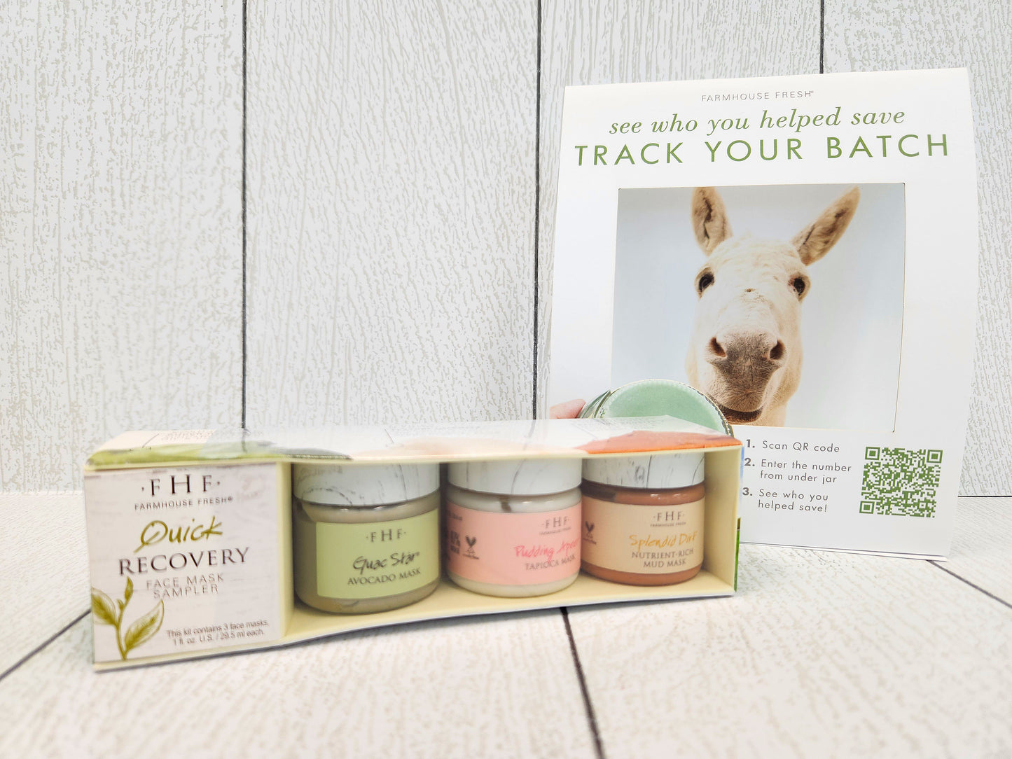 Farmhouse Fresh Quick Recovery Face Mask Sampler