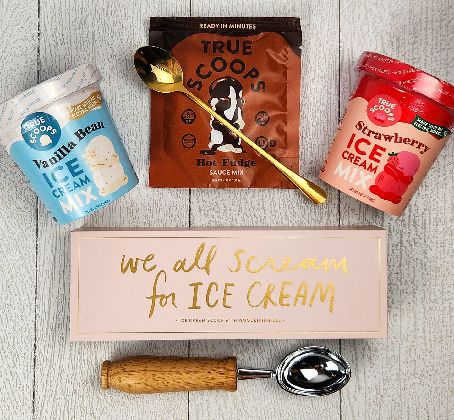 WE ALL SCREAM FOR ICE CREAM!