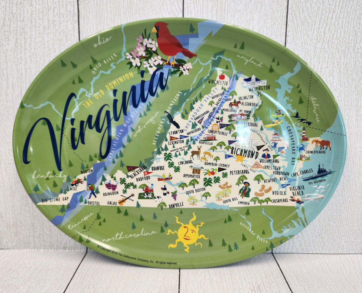 Virginia Serving Tray