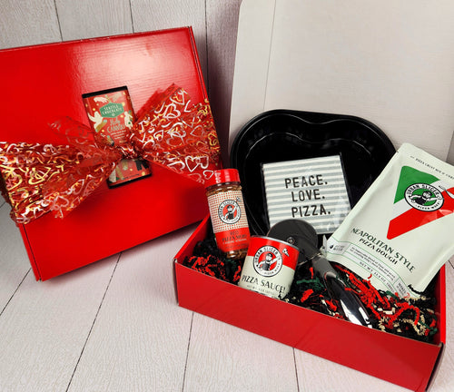 A Pizza My Heart Valentine pizza night gift set