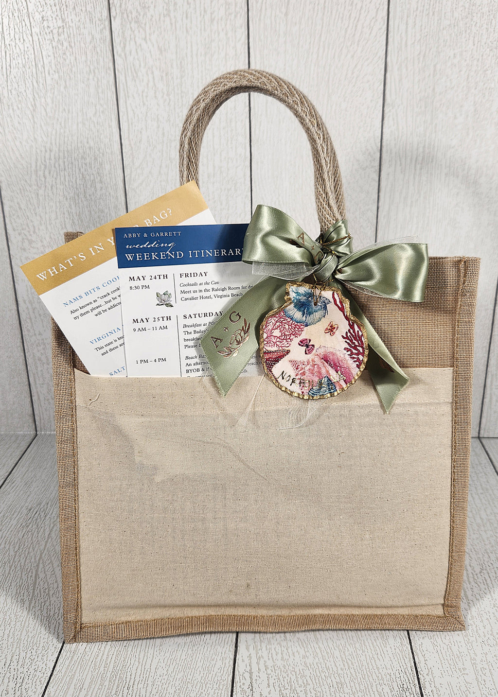 wedding welcome bag